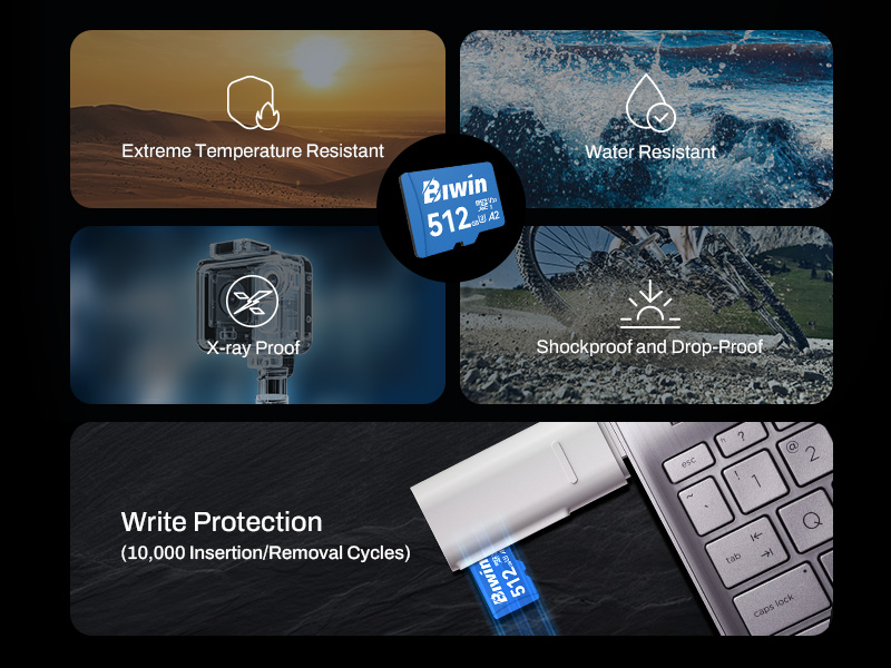 Caracteristicas tecnicas de MEMORIA BIWIN MICROSD MS210 512GB
